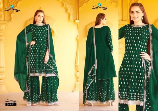 Your Choice Calestine Exclusive Georgette Designer Salwar Suit Collection